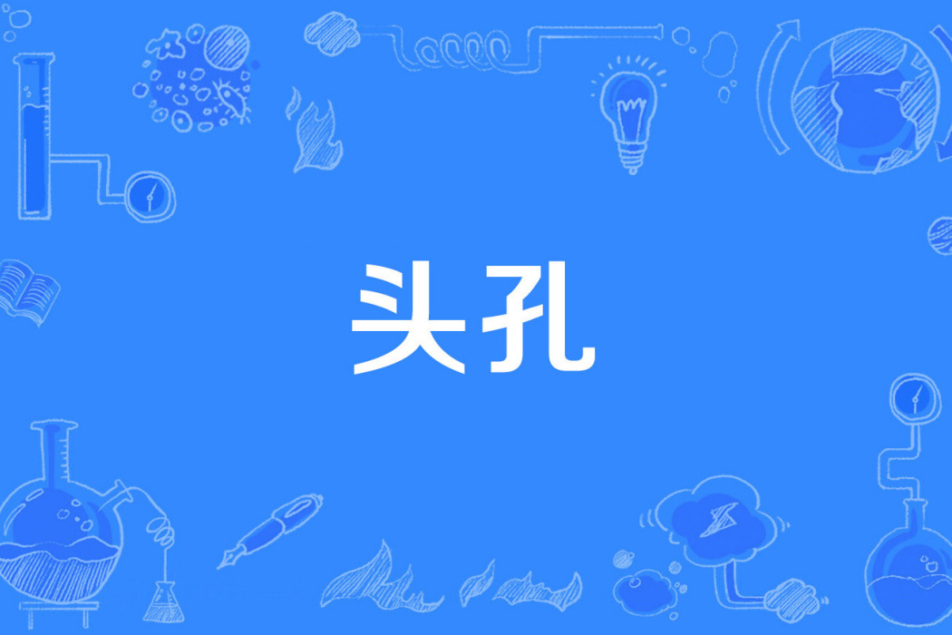 頭孔 頭孔