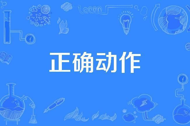 正確動作 正確動作