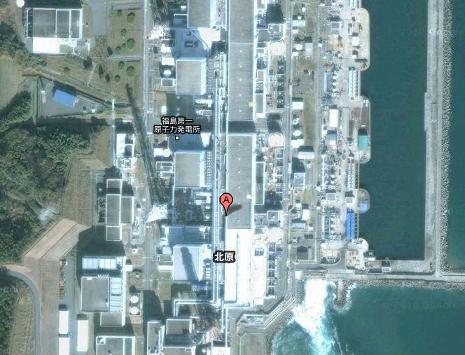 福島核電站衛星圖片