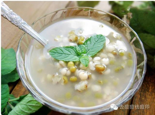 杏仁綠豆湯