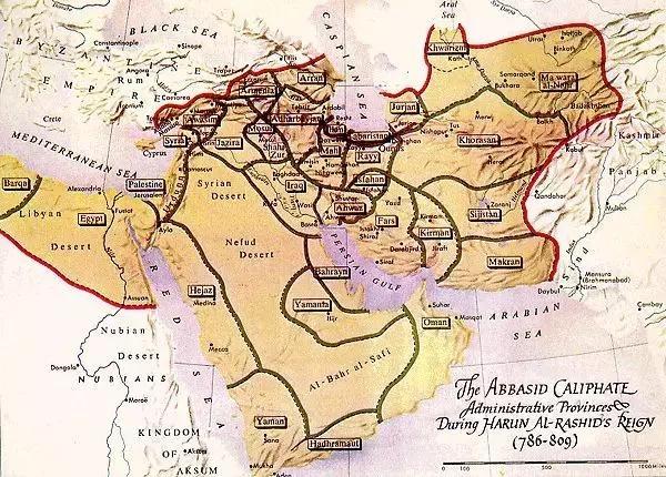 巴格達是鼎盛時期的阿巴斯帝國中心