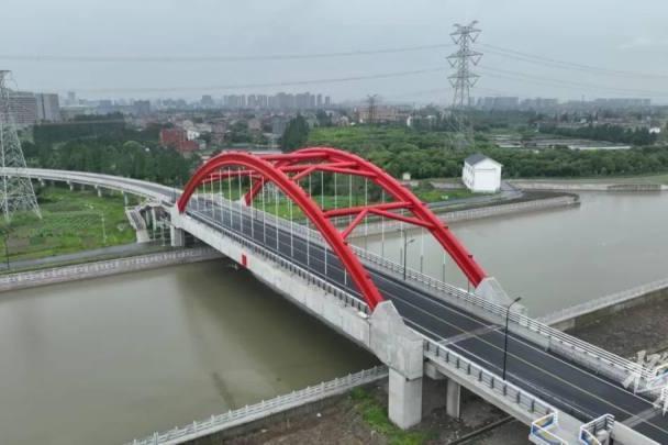 新塘橋(運河二通道的橋樑之一) 新塘橋(運河二通道的橋樑之一)