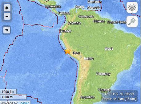 8·12秘魯地震