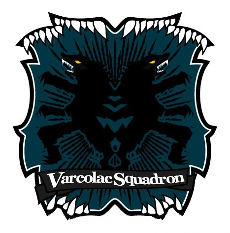 Varcolac中隊隊徽