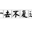 一去不復還 一去不復還