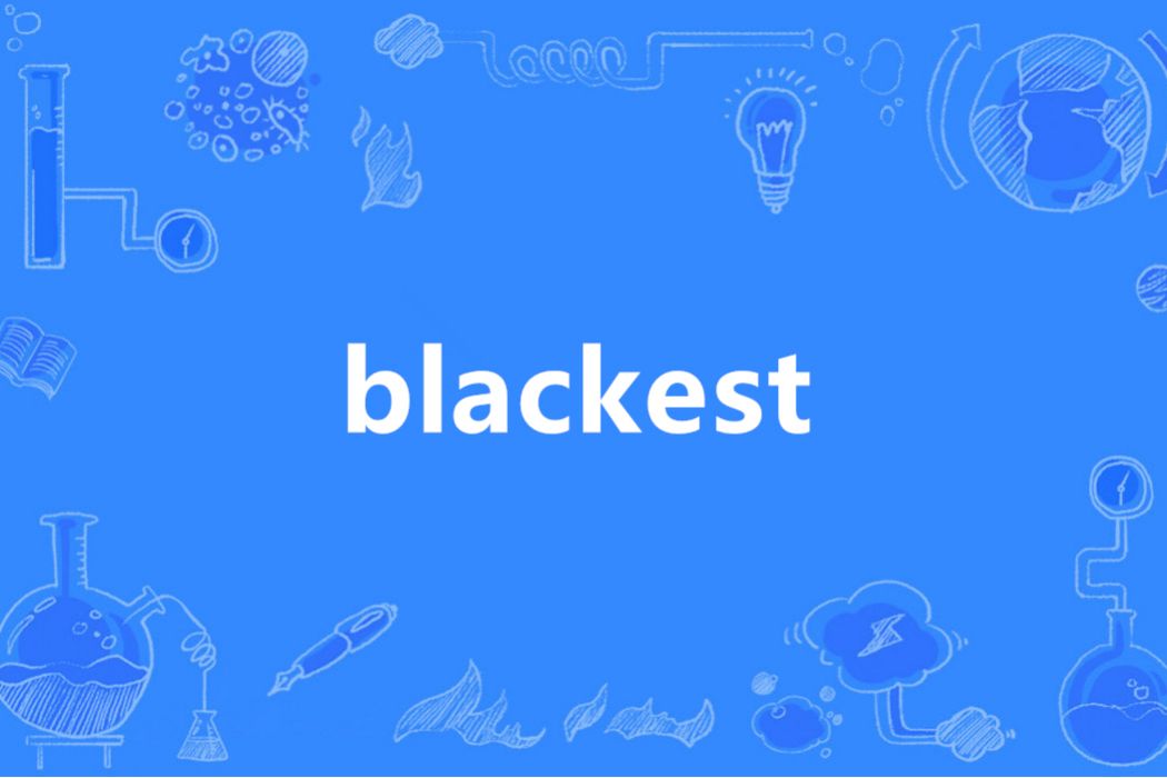 blackest