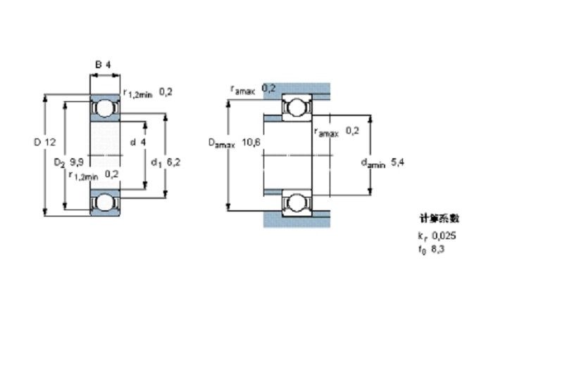 SKF W604-2Z軸承 SKF W604-2Z軸承