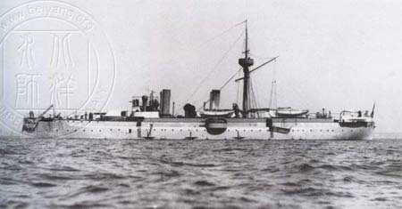 “經遠”艦照片收藏於英國帝國戰爭博物館