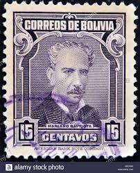 印有馬里亞諾·巴普蒂斯塔肖像的郵票