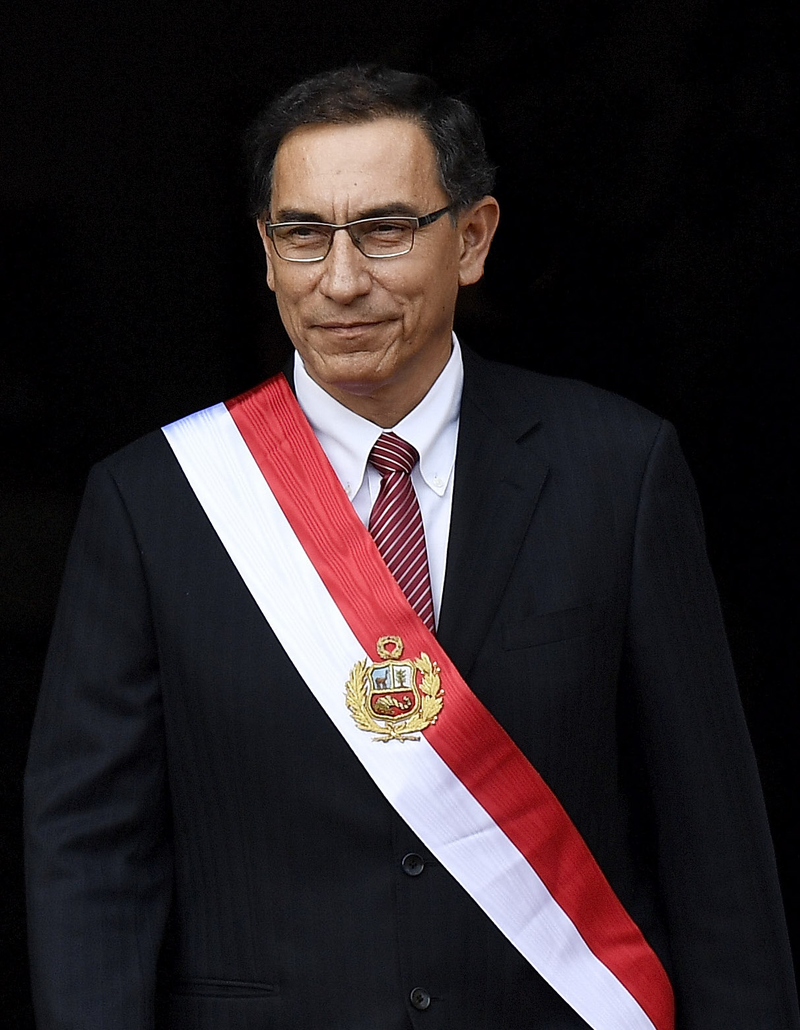 秘魯現任總統馬丁·比斯卡拉