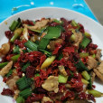 乾辣椒炒肉 乾辣椒炒肉