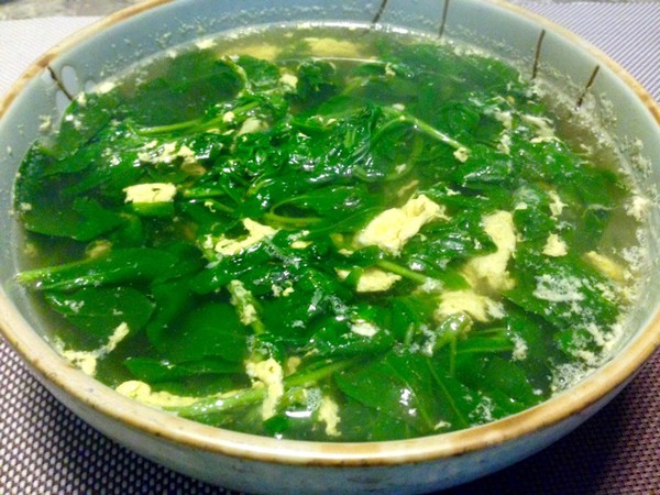 綠菜香湯