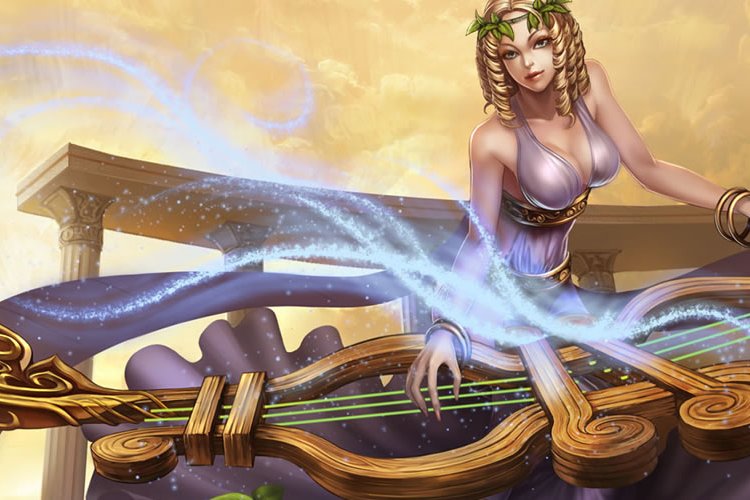 繆斯女神(《英雄聯盟》娑娜皮膚之一) 繆斯女神(《英雄聯盟》娑娜皮膚之一)