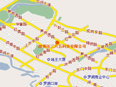 深圳南國大廈地理位置