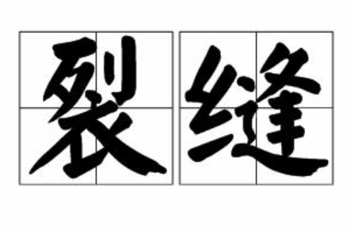 裂縫(漢語詞語)