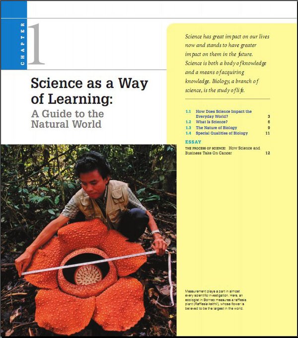 生物學的自然世界第5版指南2013