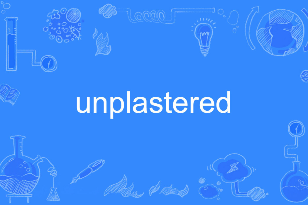 unplastered unplastered