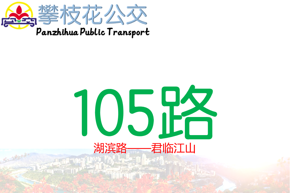 攀枝花公交105路 攀枝花公交105路