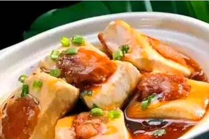 香菇豬肉釀豆腐