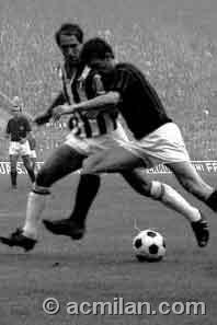 1967-68賽季索爾馬尼對抗尤文的貝爾切利諾