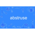 abstruse abstruse