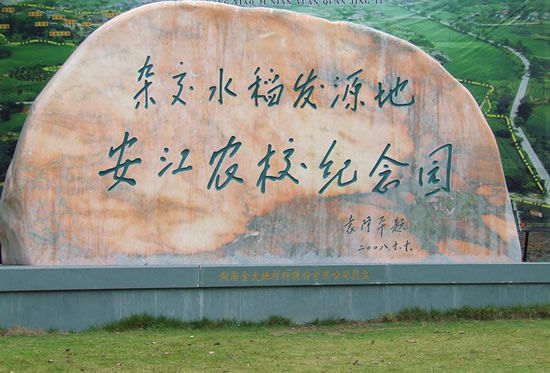 安江農校雜交水稻紀念園