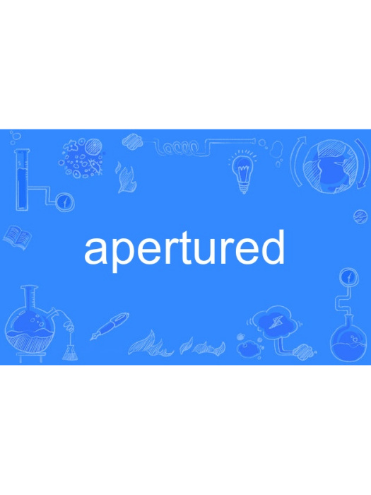 apertured apertured