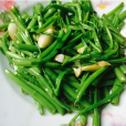 蒜泥通菜