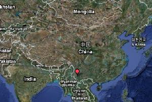螞蟻堆鄉在中國的位置
