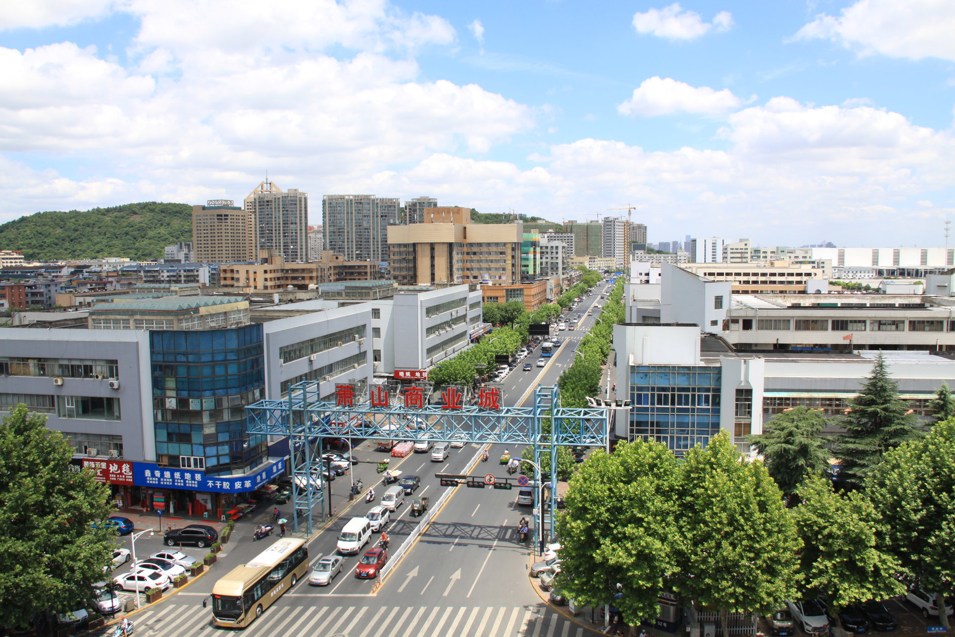 蕭山商業城全景