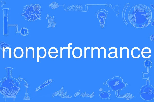 nonperformance nonperformance