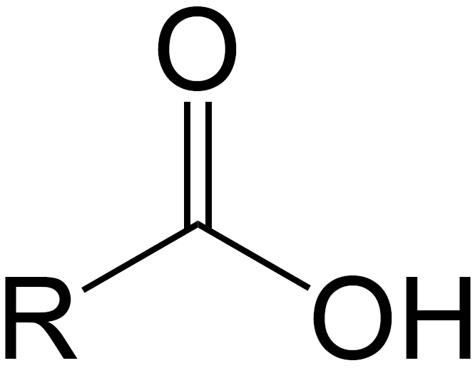 一元羧酸的結構通式