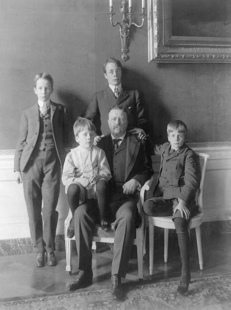 西奧多·羅斯福和他的四個兒子