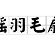 搖羽毛扇 搖羽毛扇