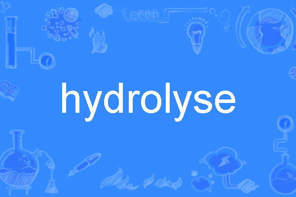 hydrolyse hydrolyse
