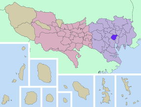 千代田區糀町位置示意圖(右三)