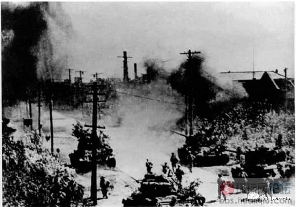 韓戰爆發後，朝鮮人民軍攻占漢城