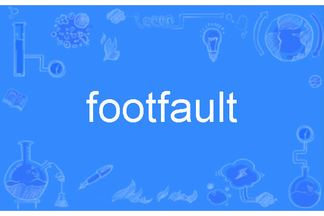 footfault footfault