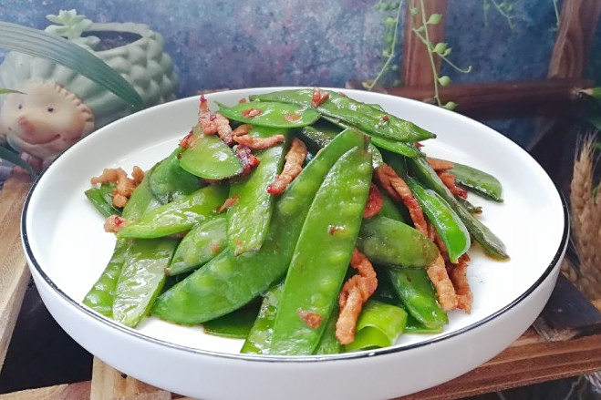 熗炒荷蘭豆 熗炒荷蘭豆
