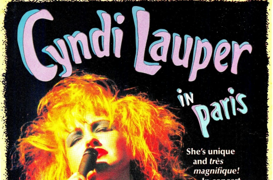 Cyndi Lauper in Paris