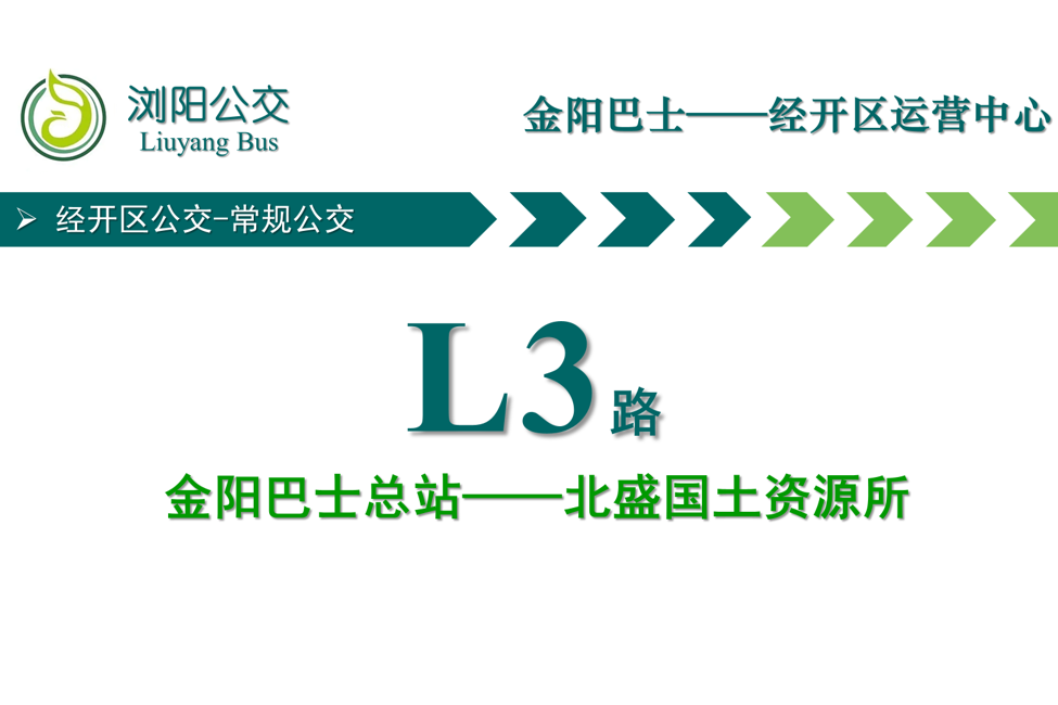 瀏陽公交L3路 瀏陽公交L3路