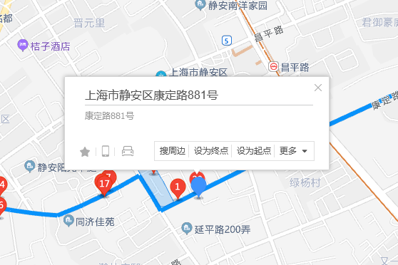 康定路881號 康定路881號