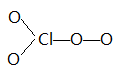 四氧化氯的結構式