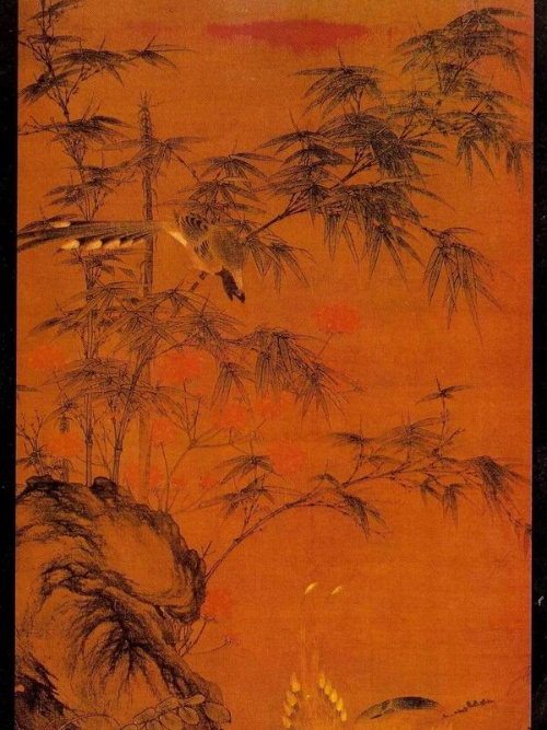 春花三喜圖 春花三喜圖