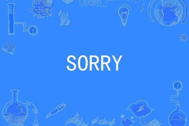 SORRY(Sorry 槍炮與玫瑰樂隊演唱的歌曲) SORRY(Sorry 槍炮與玫瑰樂隊演唱的歌曲)