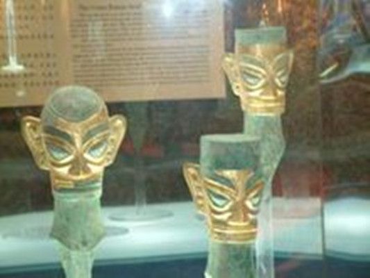 黃金面罩(三星堆黃金面罩) 黃金面罩(三星堆黃金面罩)