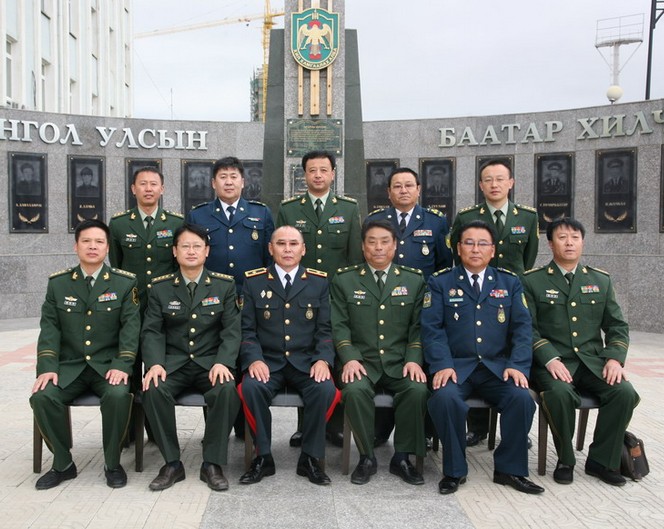 蒙古國邊防總局官兵
