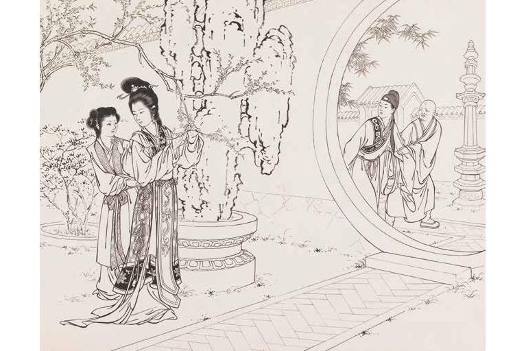 西廂記(中國美術館藏作品) 西廂記(中國美術館藏作品)