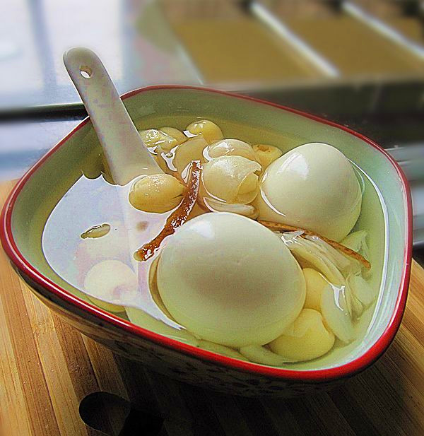 蓮子桂圓煮雞蛋