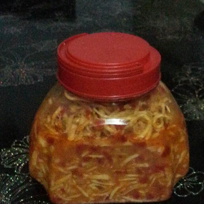 泡薑絲 泡薑絲